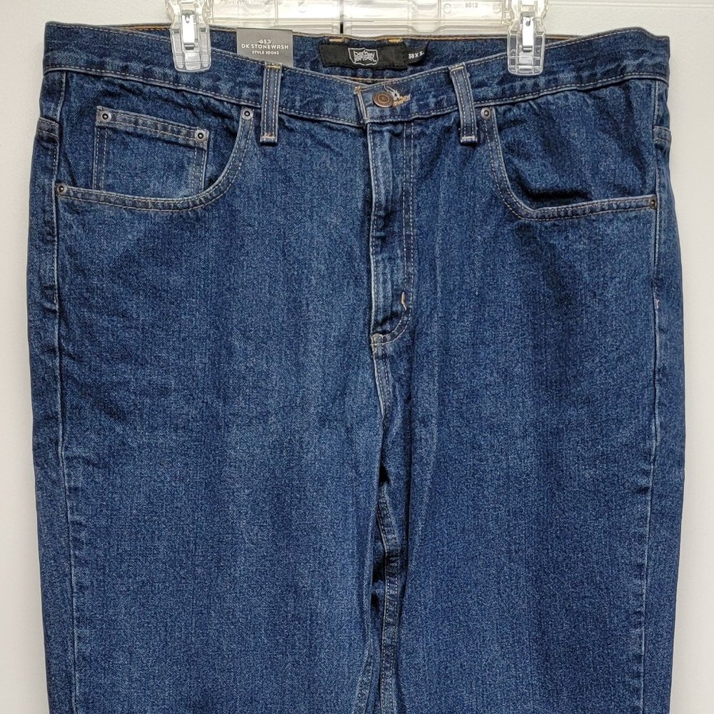 New Berkley Jensen Men's Stone Wash Jeans Size 38x32
